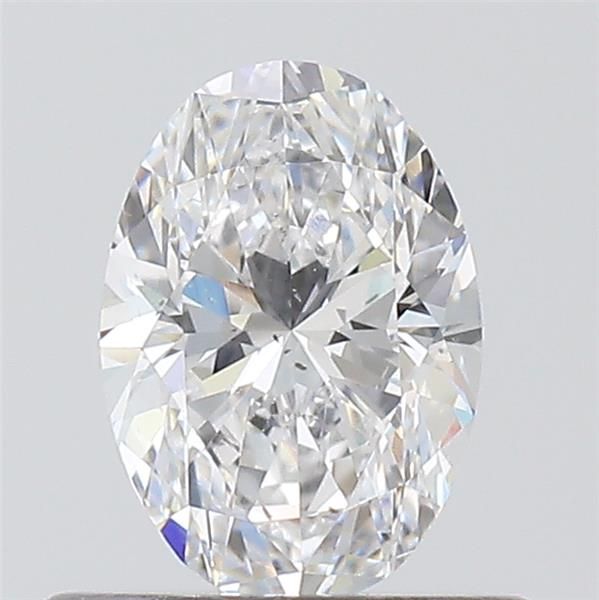 0.5ct Oval D SI1 Natural Diamond