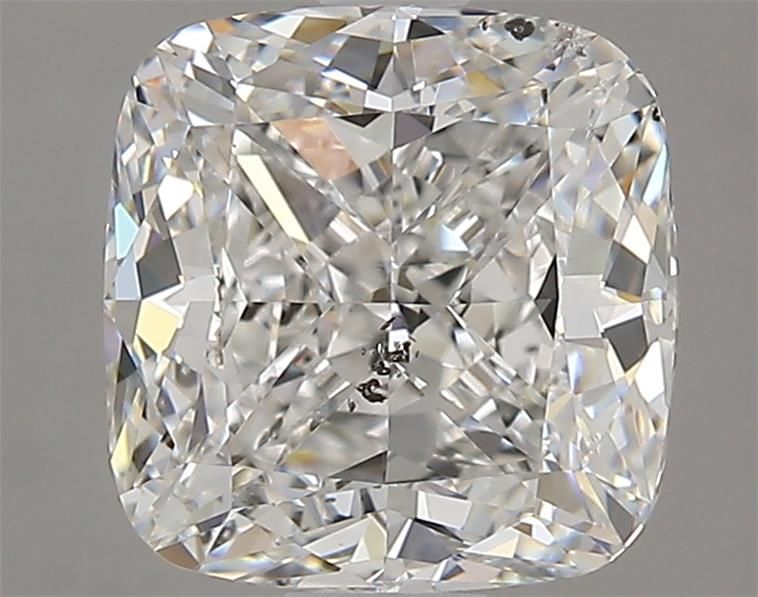 3.5ct Cushion F SI2 Natural Diamond