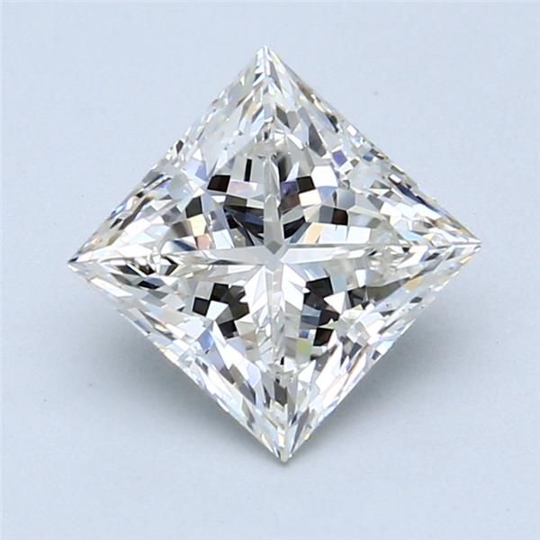 2.02ct Princess H SI1 Natural Diamond