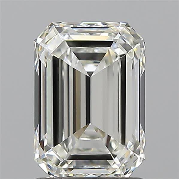 1.71ct Emerald I VVS2 Natural Diamond