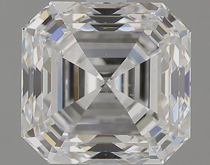 2ct Asscher E SI1 Natural Diamond