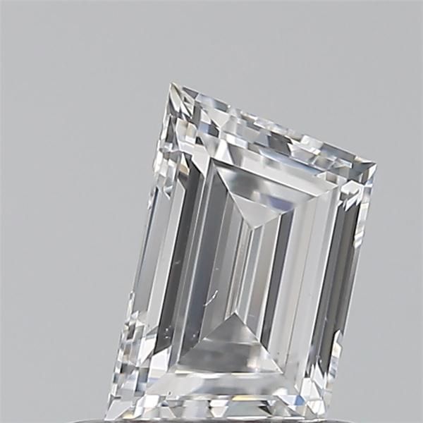 0.5ct Trapezoid D SI1 Natural Diamond