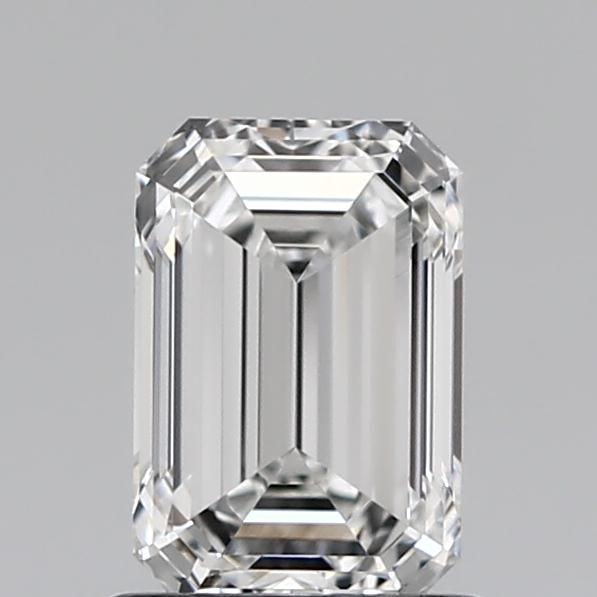 1.03ct Emerald F IF Natural Diamond