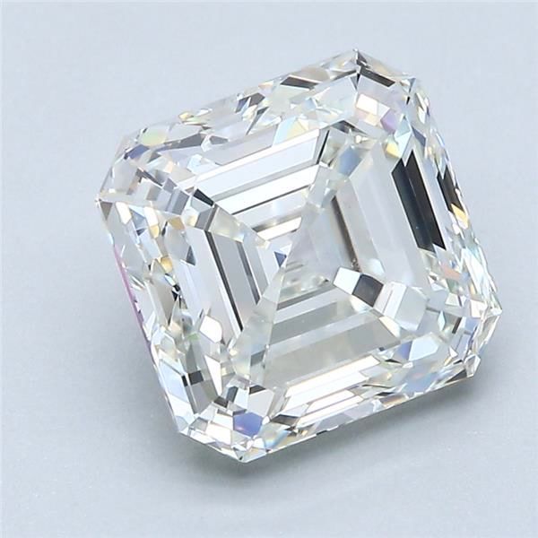 3.02ct Asscher H VS1 Natural Diamond