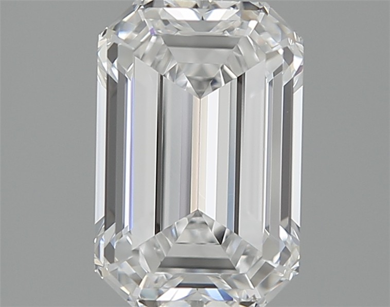 2.46ct Emerald E VVS2 Natural Diamond