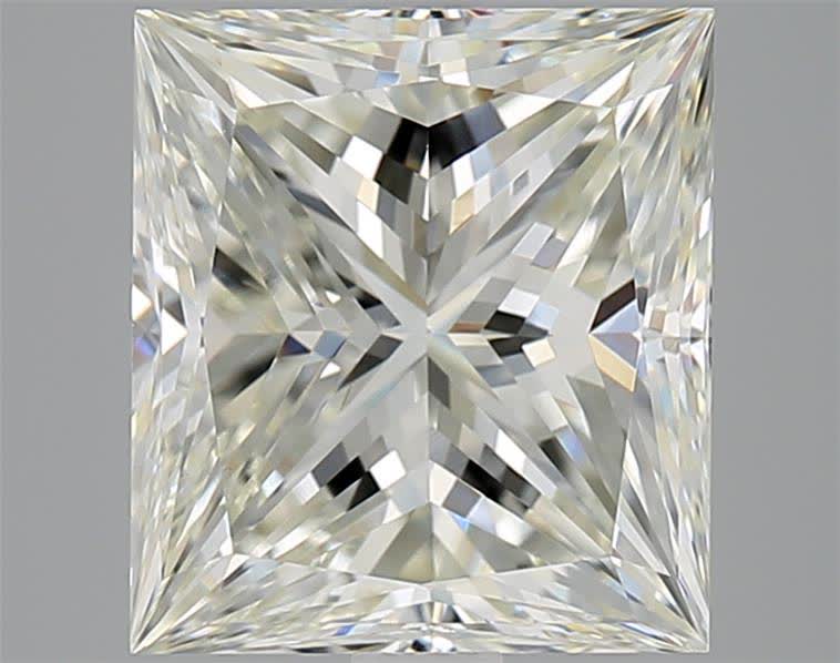 3.12ct Princess K VS2 Natural Diamond