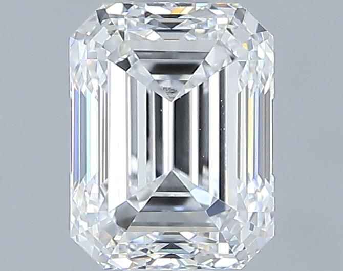 1ct Emerald D VVS2 Natural Diamond