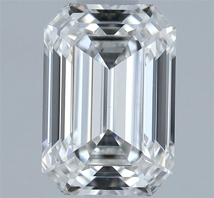 0.51ct Emerald F VS2 Natural Diamond