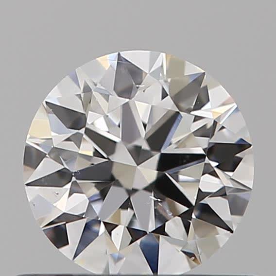0.5ct Round D SI1 Natural Diamond