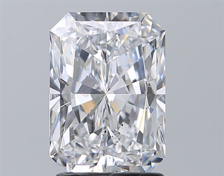 2.01ct Radiant D SI1 Natural Diamond