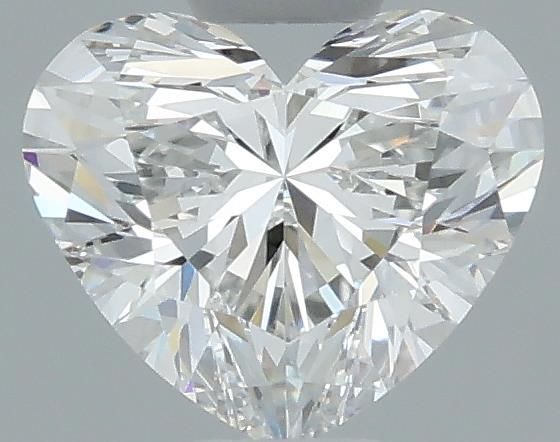 0.54ct Heart F VVS1 Natural Diamond