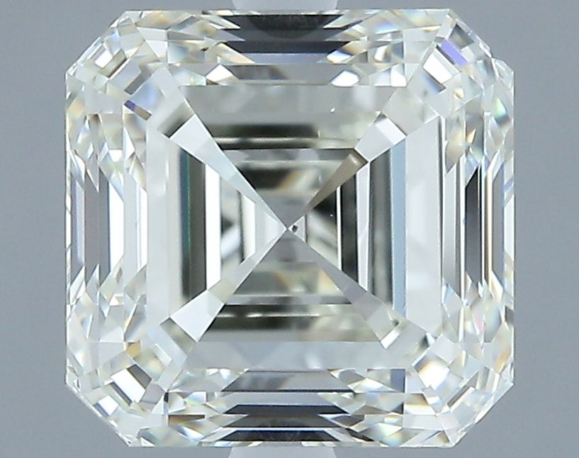 2.7ct Asscher K VS2 Natural Diamond