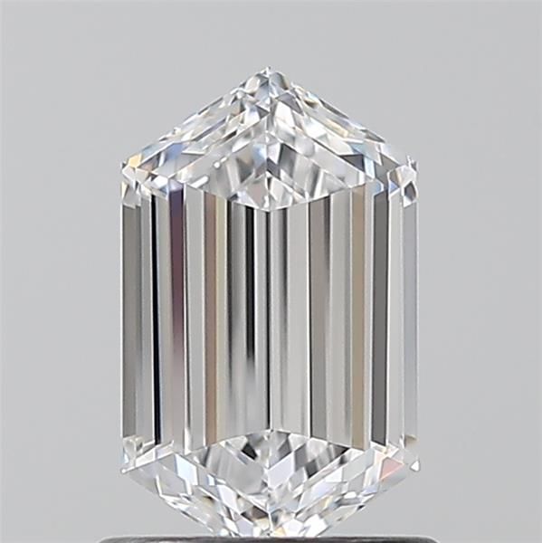 1.02ct Hexagonal D IF Natural Diamond