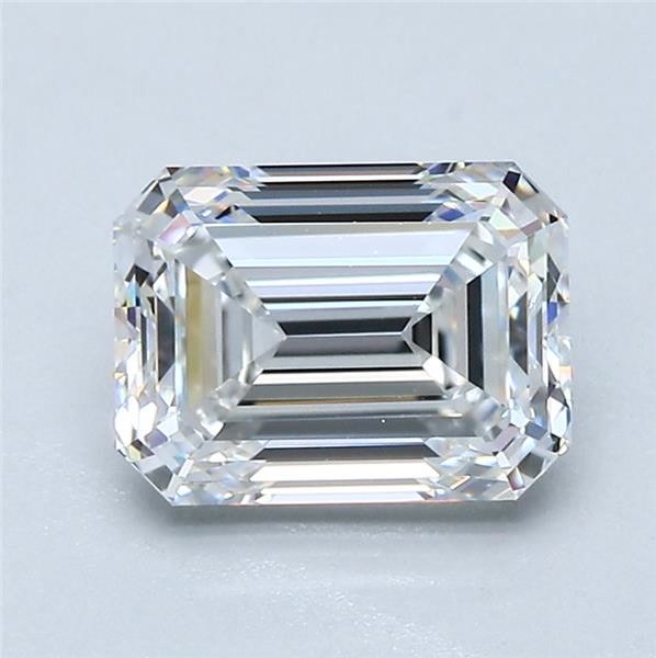 2.03ct Emerald E VVS1 Natural Diamond