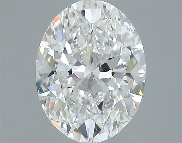 2.01ct Oval F SI1 Natural Diamond