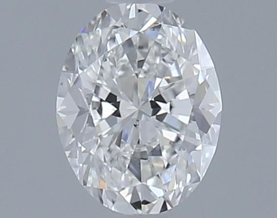 0.6ct Oval F VS2 Natural Diamond
