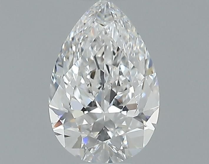 0.51ct Pear E VVS1 Natural Diamond