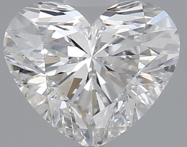 0.73ct Heart F VVS2 Natural Diamond