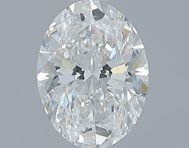 0.63ct Oval F SI2 Natural Diamond