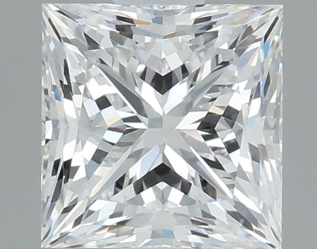 0.7ct Princess D VVS1 Natural Diamond