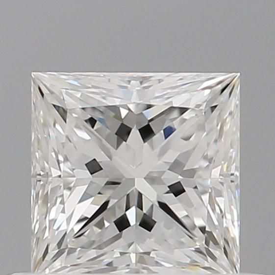 0.57ct Princess F VVS1 Natural Diamond
