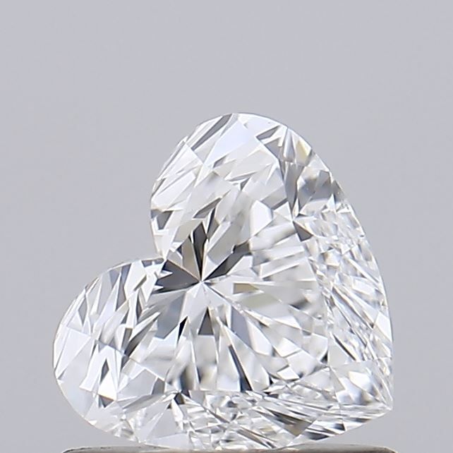 0.71ct Heart E VS2 Natural Diamond