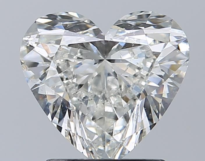 1.7ct Heart H SI2 Natural Diamond