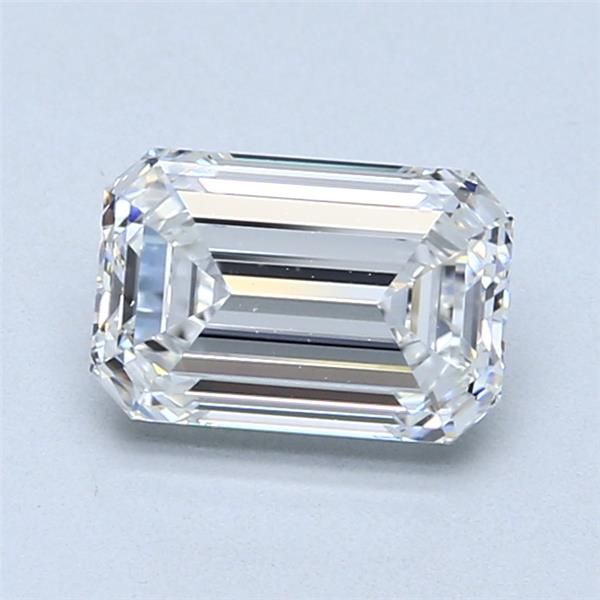 1.51ct Emerald F VVS2 Natural Diamond