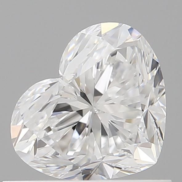 0.7ct Heart D VS1 Natural Diamond