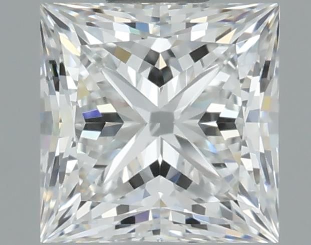 0.7ct Princess E VVS1 Natural Diamond