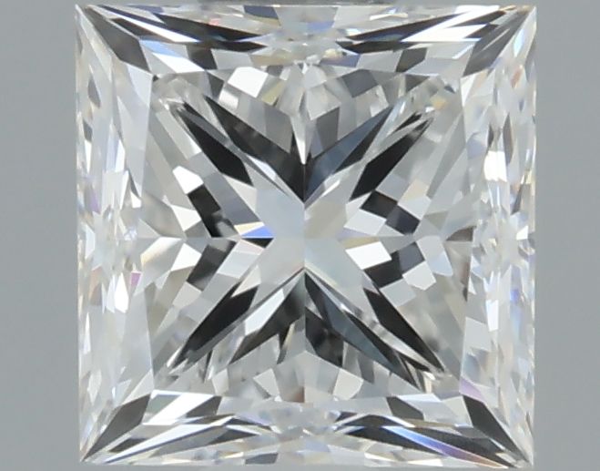 0.7ct Princess E VVS1 Natural Diamond