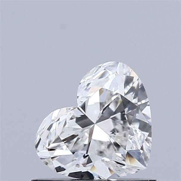 0.7ct Heart H SI1 Natural Diamond