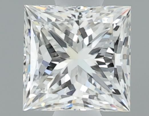 0.61ct Princess H VVS2 Natural Diamond