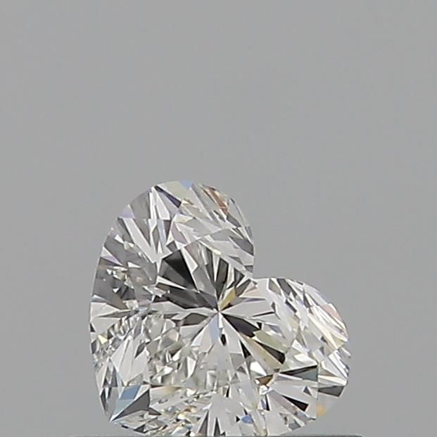 0.54ct Heart F VS1 Natural Diamond