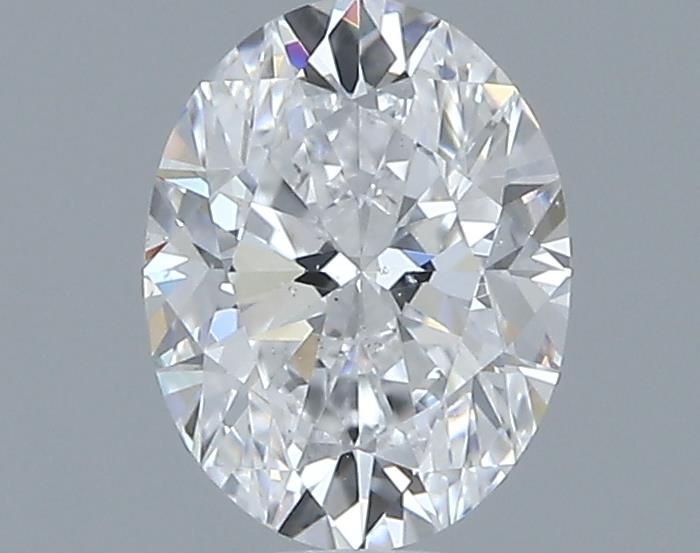 0.7ct Oval D SI1 Natural Diamond