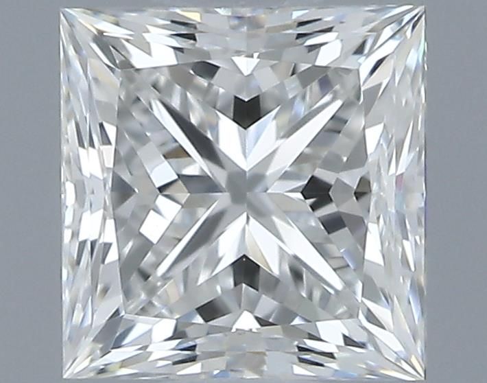 0.6ct Princess G VVS2 Natural Diamond