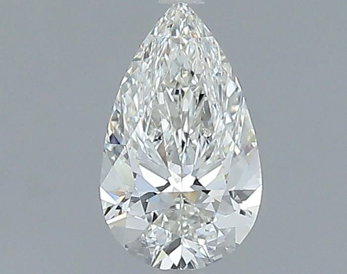 0.64ct Pear H IF Natural Diamond