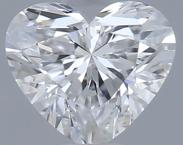 0.51ct Heart D VVS1 Natural Diamond