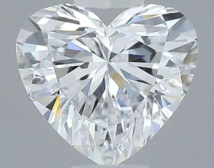0.55ct Heart D IF Natural Diamond