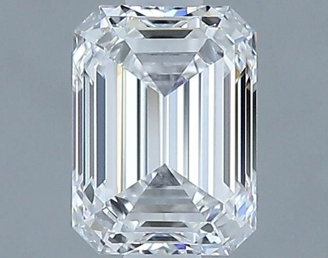 0.53ct Emerald D VVS2 Natural Diamond