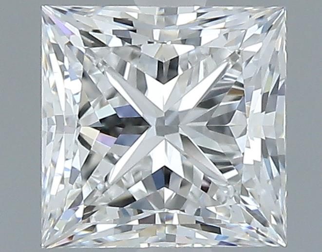 0.7ct Princess F VVS1 Natural Diamond