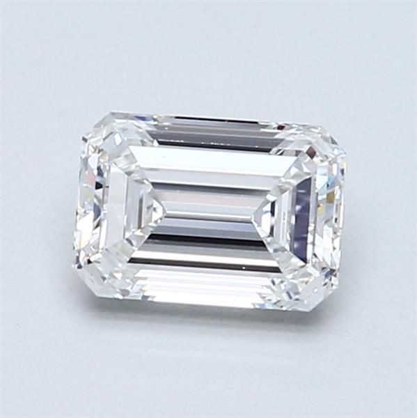 0.96ct Emerald D IF Natural Diamond