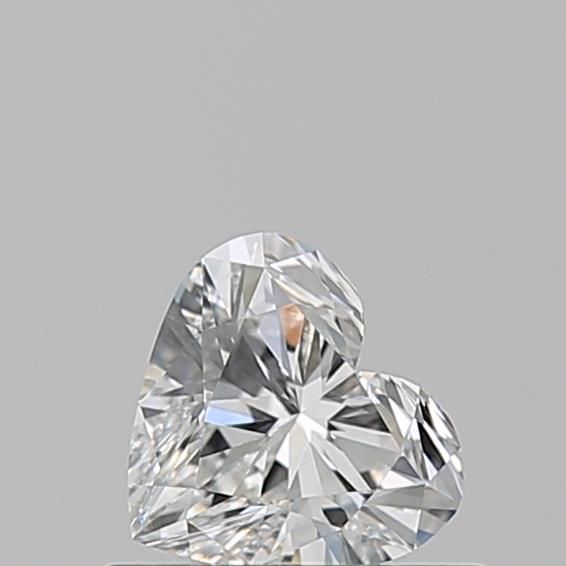 0.5ct Heart F VS1 Natural Diamond
