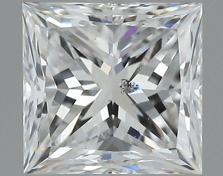 1ct Princess D SI2 Natural Diamond