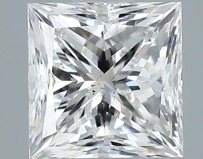 0.9ct Princess F SI1 Natural Diamond