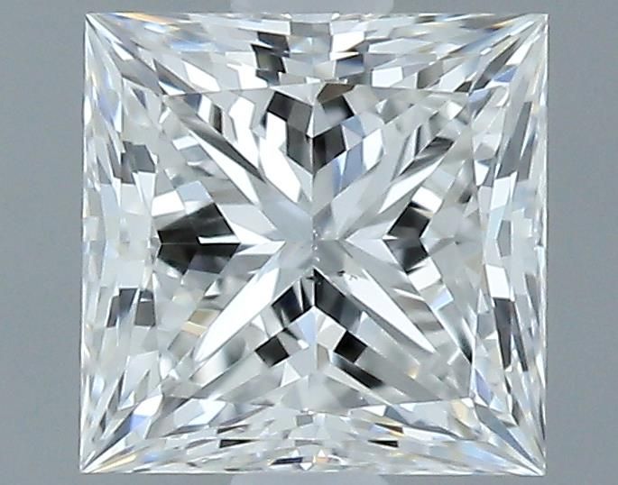 0.61ct Princess G VS2 Natural Diamond