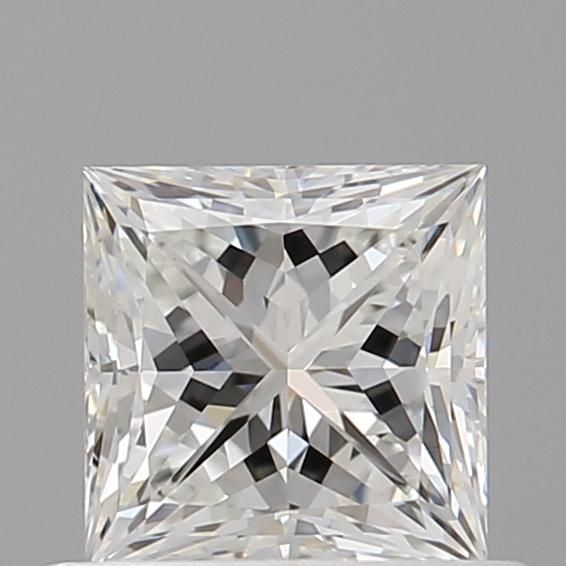 0.71ct Princess F VVS2 Natural Diamond