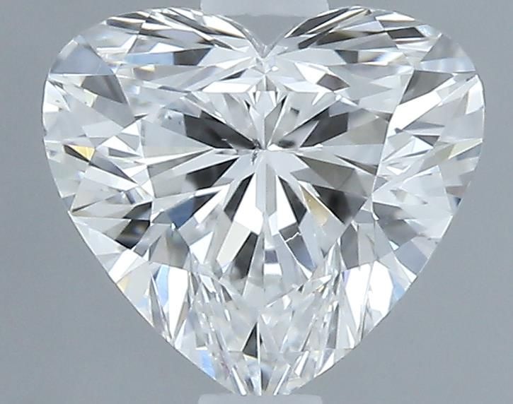 0.64ct Heart D SI1 Natural Diamond
