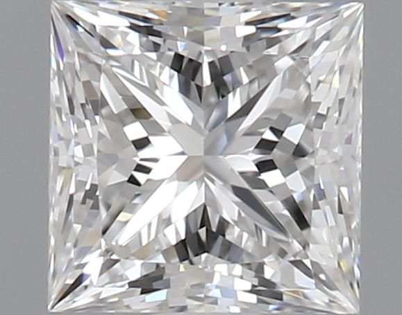 0.52ct Princess F VVS1 Natural Diamond