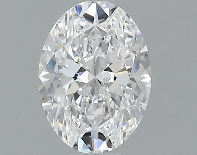 0.54ct Oval D VVS1 Natural Diamond